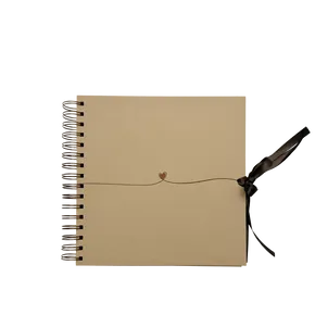 Album/Scrapbook - 210x210 - kraft - Srdce